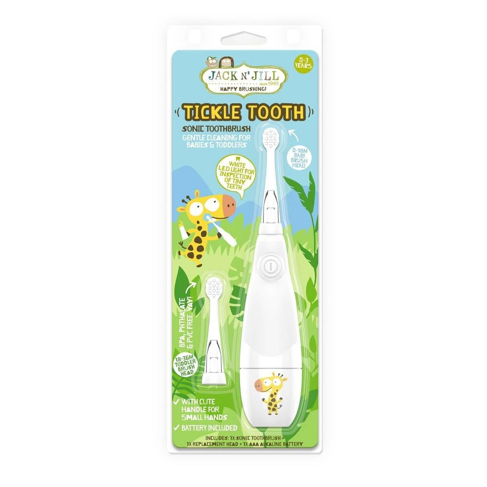 Jack N' Jill Tickle Tooth Sonic Toothbrush for Babies & Toddlers