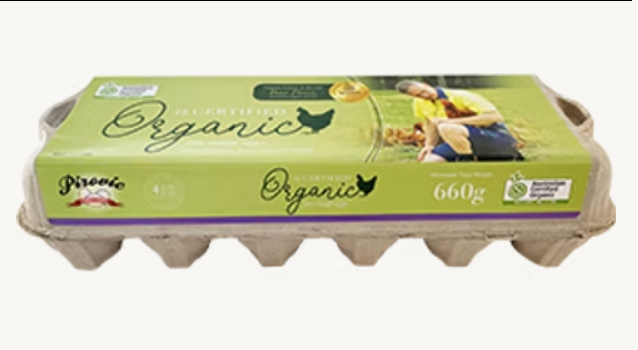 Pirovic Family Farms - Organic Eggs 660g