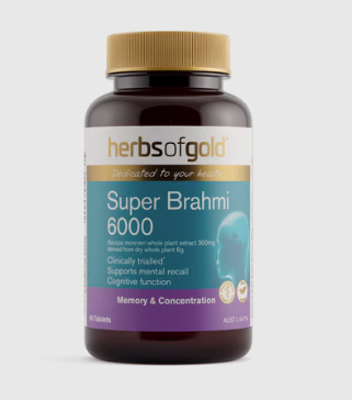 Herbs Of Gold - Super Brahmi 6000 60T