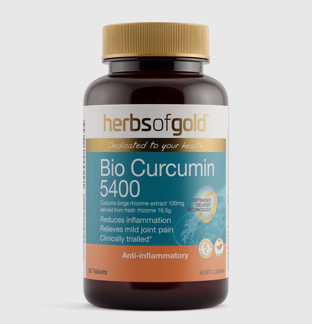 Herbs Of Gold - Bio Curcumin 5400 60T