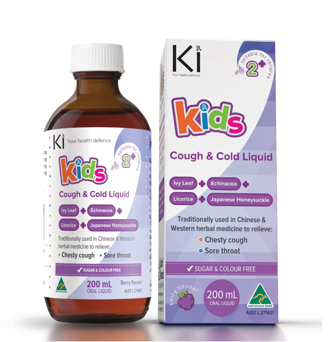 Martin & Pleasance - Kidz Cough Cold Liquid 200ml
