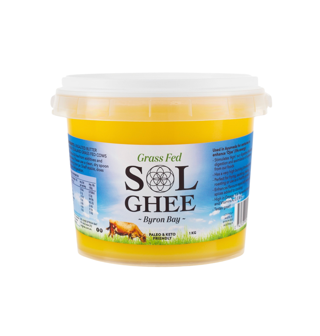 SOL Organics - Ghee Grass Fed 1KG