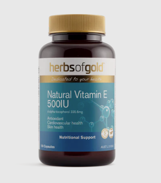 Herbs Of Gold - Natural Vitamin E 500IU 50C