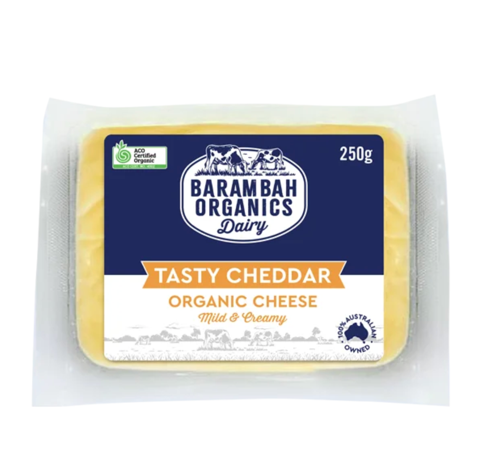 Barambah - Tasty Cheddar Cheese 250g