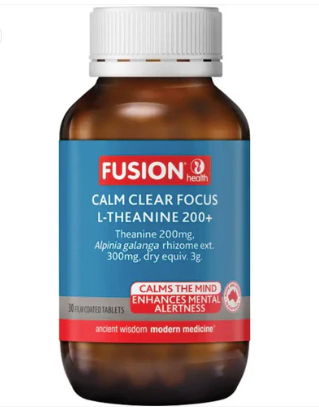 Fusion - Calm Clear Focus L-Theanine 200+ 30T