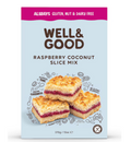 Well & Good - Raspberry Coconut Slice Gluten Free 370g