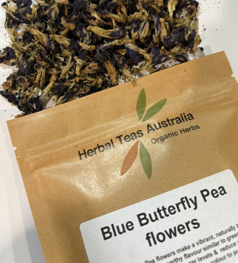 Herbal Teas Aus - Blue Butterfly Pea Flowers 50g