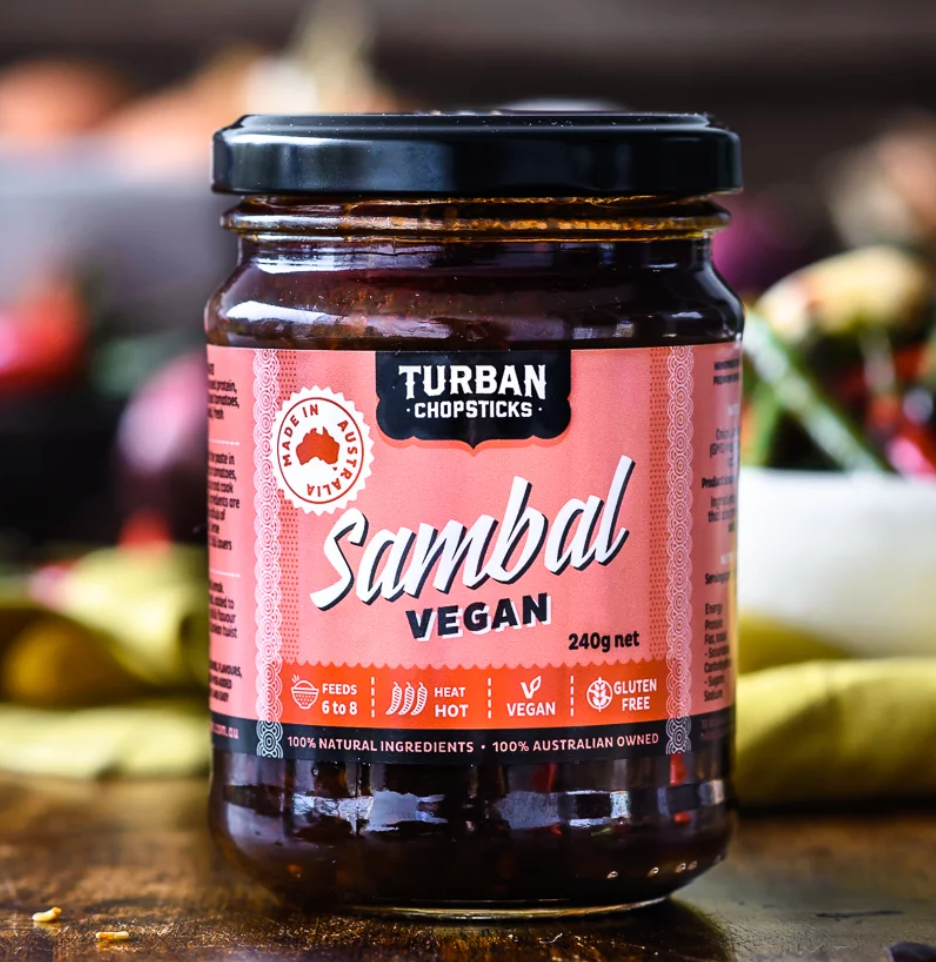 Turban Chopsticks - Sambal Vegan Curry Paste 240g