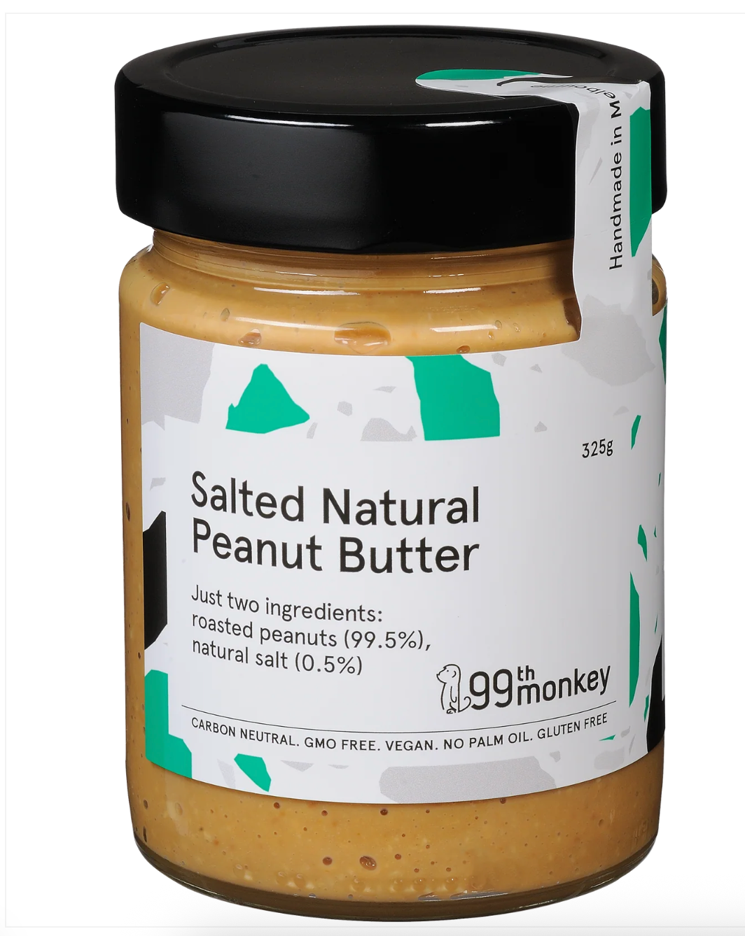 99th Monkey - Salted Natural Peanut Butter 325g