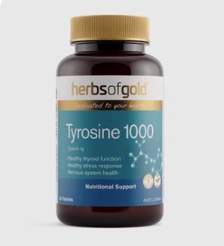 Herbs Of Gold - Tyrosine 1000 60T