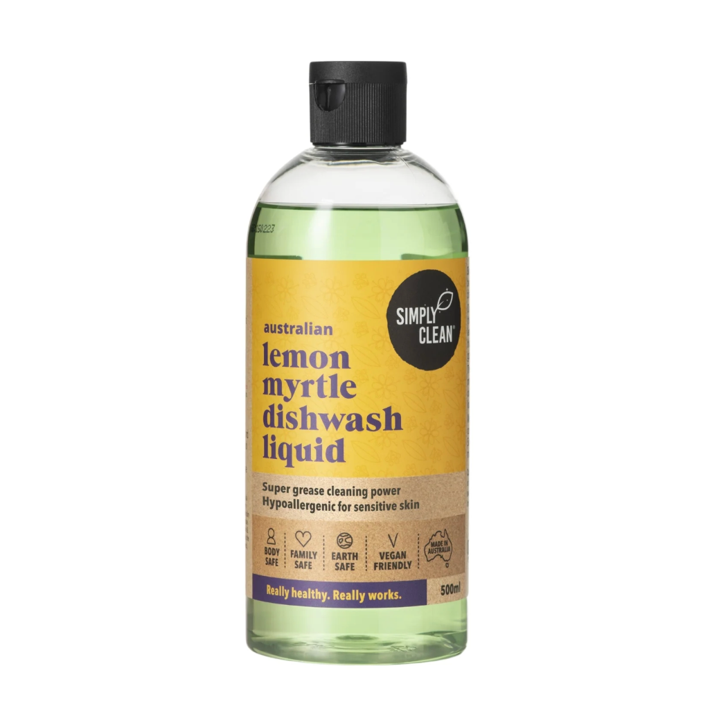 Simply Clean - Dishwash Liquid Lemon Myrtle 500ml