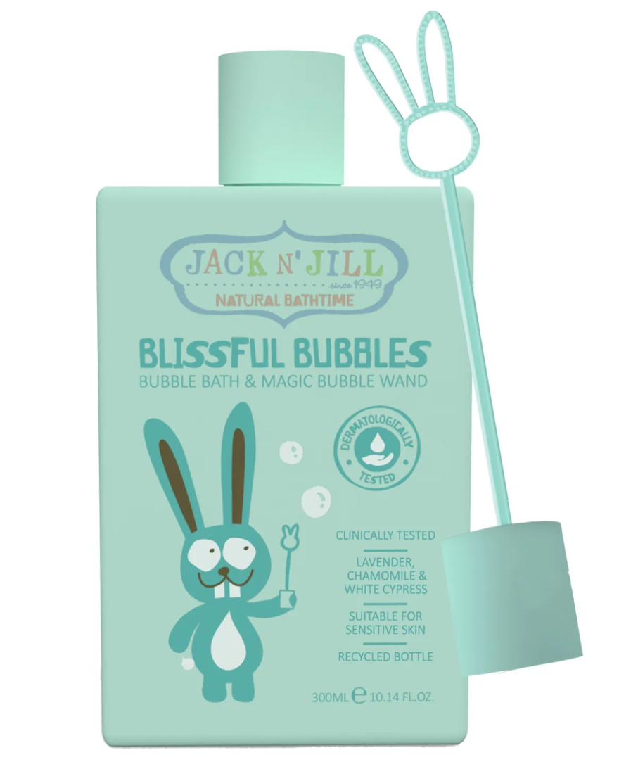 Jack N' Jill - Natural Bubble Bath with Bubble Wand 300ml