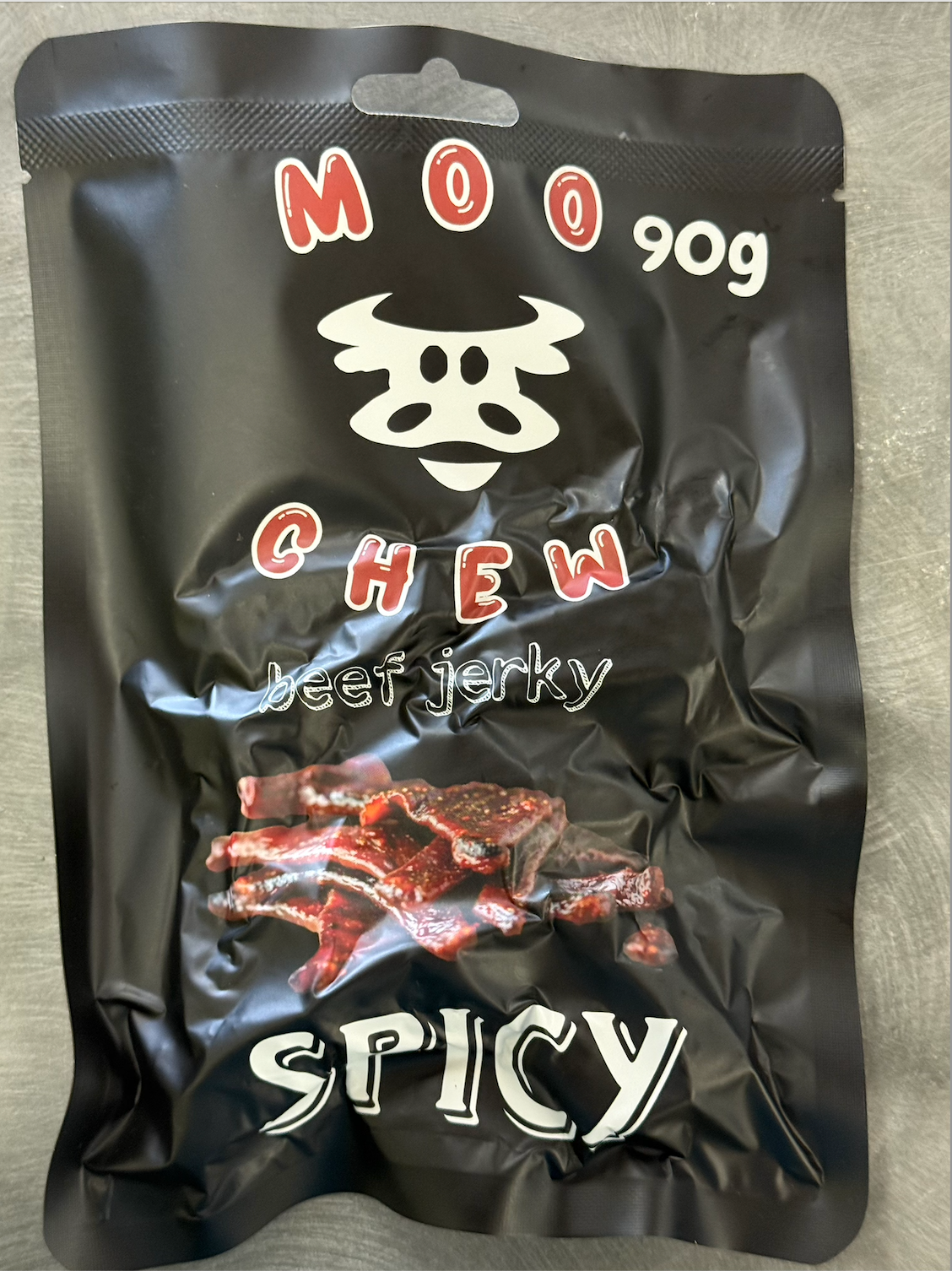 Moo Chew & Health Nut - Organic Spicy Beef Jerky 90g