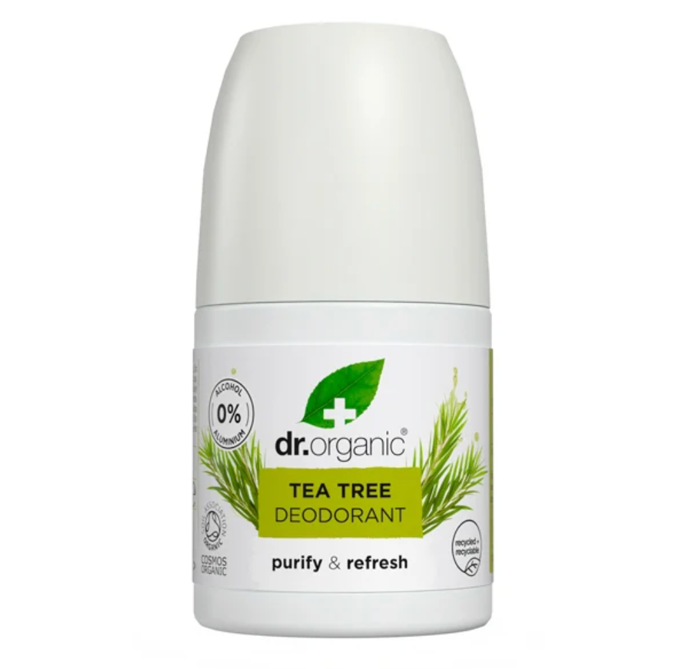 Dr Organic - Tea Tree Roll-On Deodorant 50ml