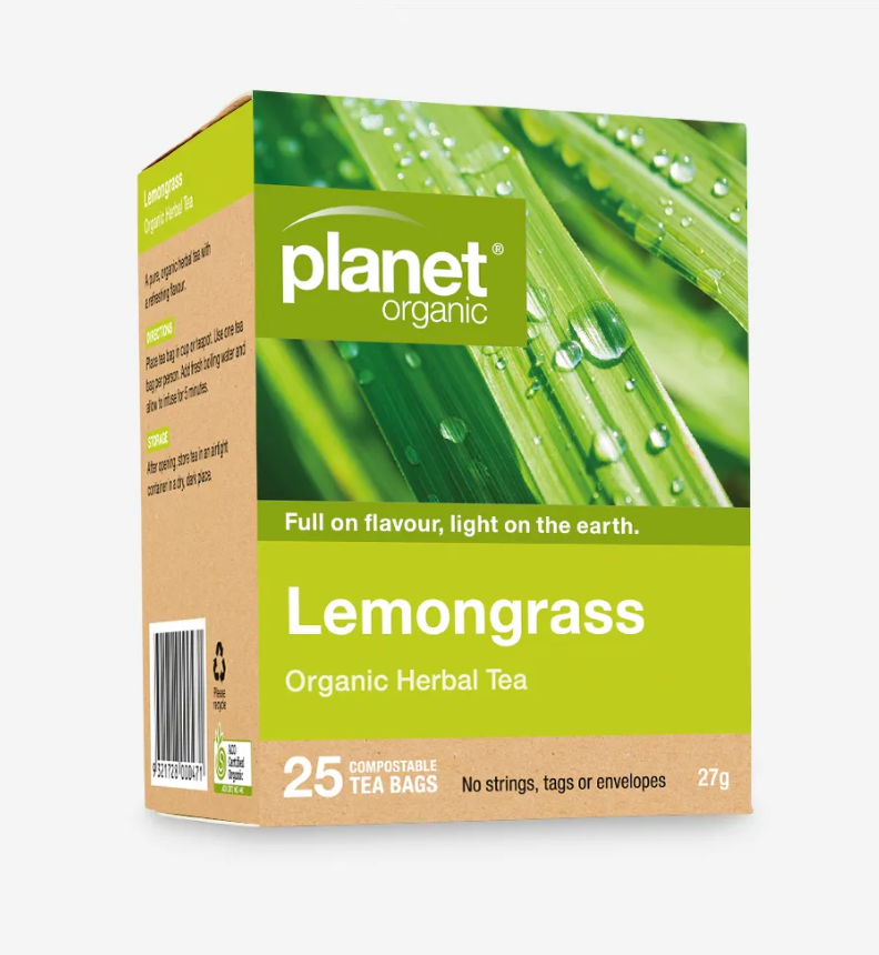Planet Organic - Lemongrass Herbal Tea x 25 Bags