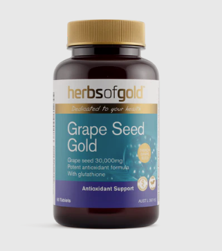 Herbs Of Gold - Grape Seed Gold 60T