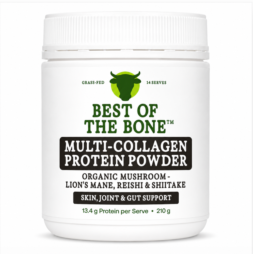 Best of the Bone - Organic Mushroom Multi Collagen Protein 210g