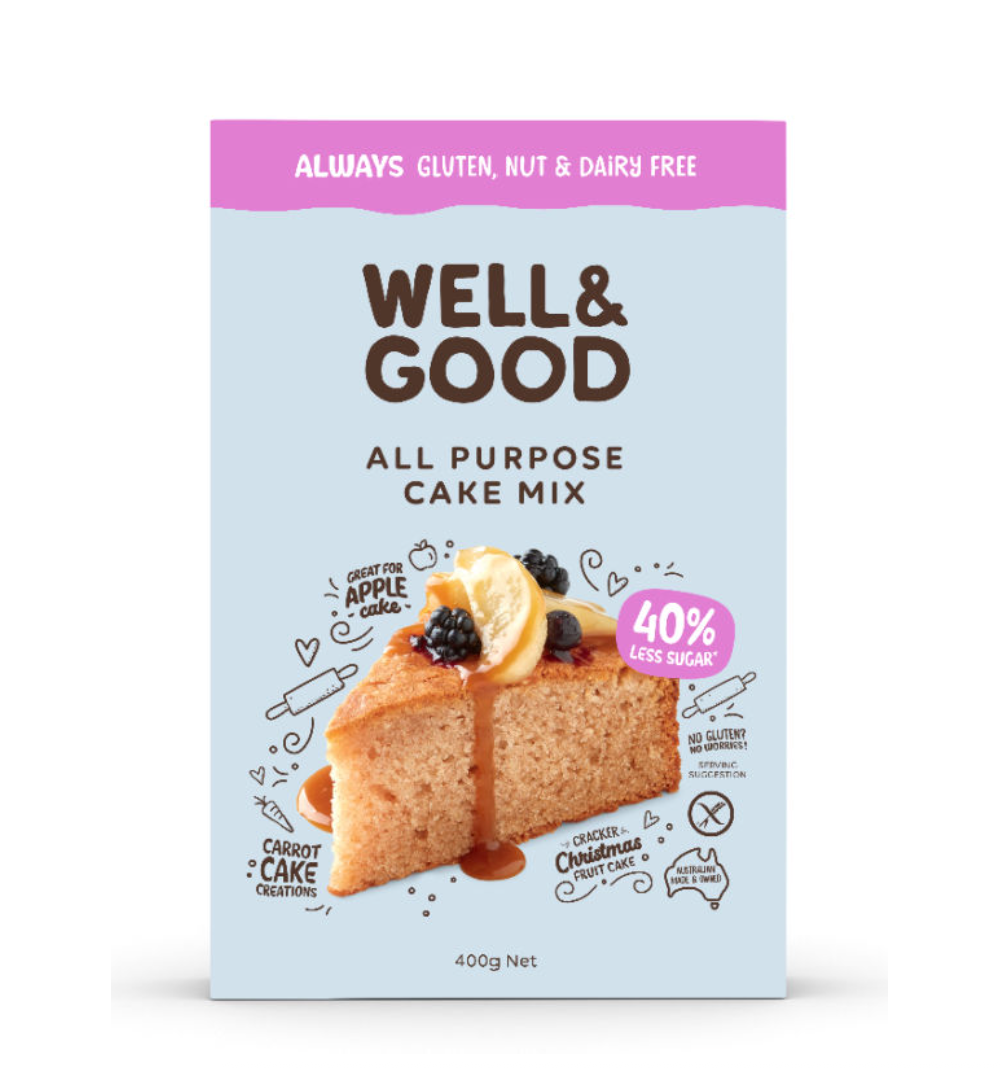 Well & Good - All Purpose Cake Mix 400g