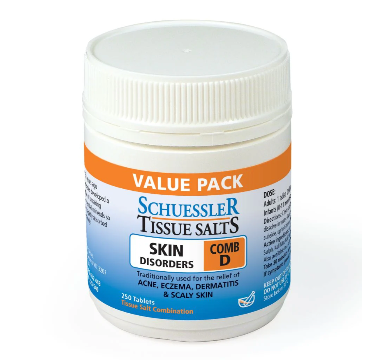Martin & Pleasance - Sch. Tissue Salt Comb D Skin Disorder 250T