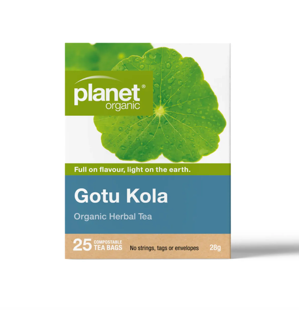 Planet Organic - Gotu Kola Herbal Tea 25 Bags