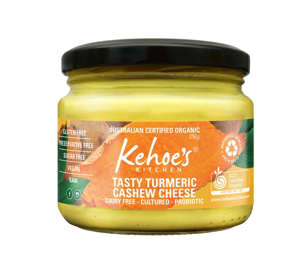 Kehoes - Turmeric Cashew Cheese 250G