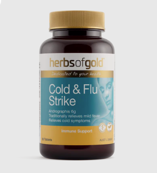 Herbs Of Gold - Cold & Flu Strike 60T