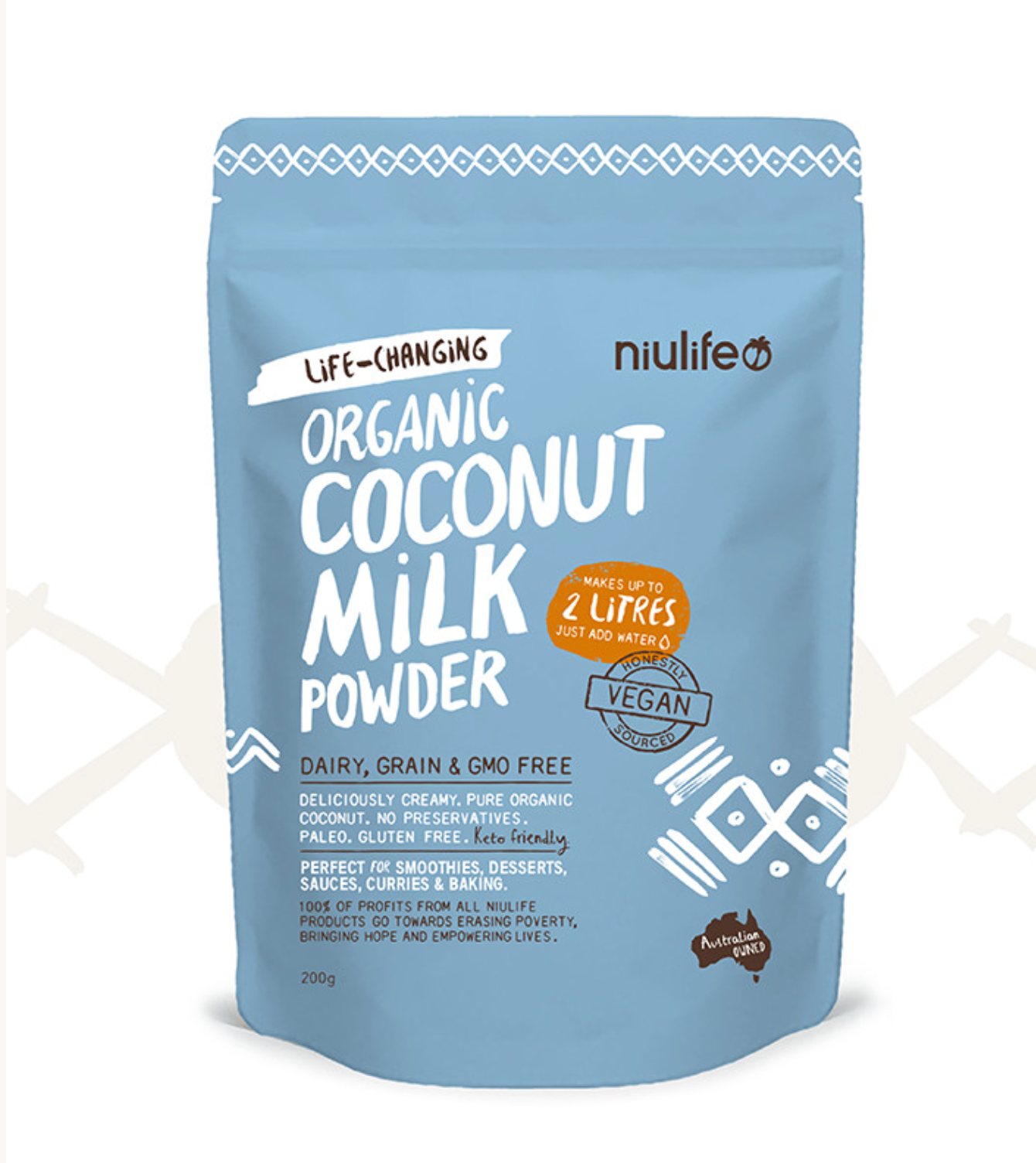 Niulife - Organic Coconut Milk Powder 200g