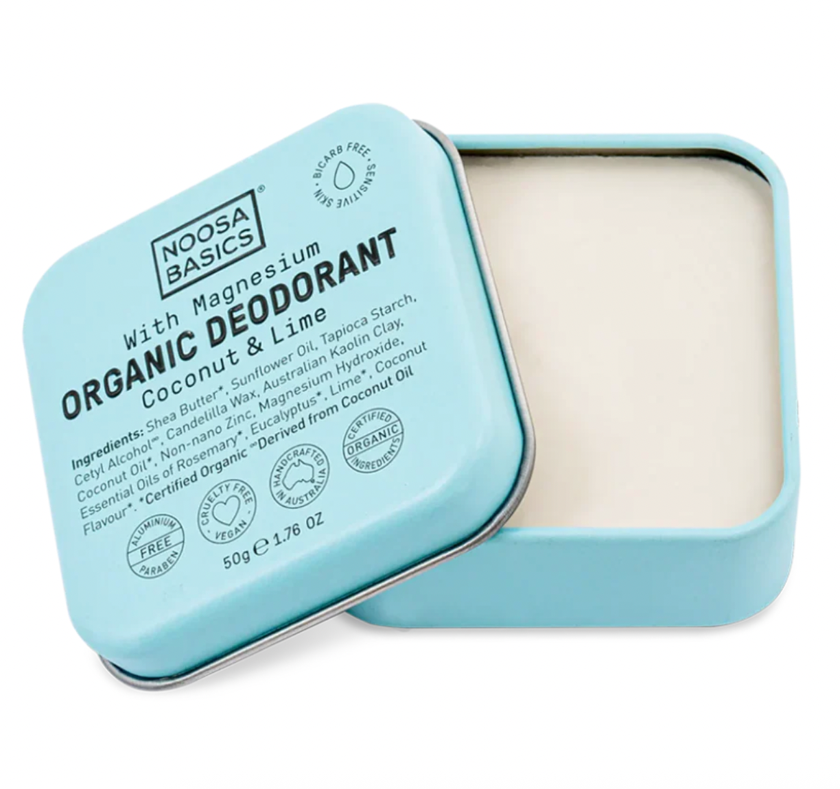 Noosa Basics - Coconut & Lime Deodorant Tin 50g