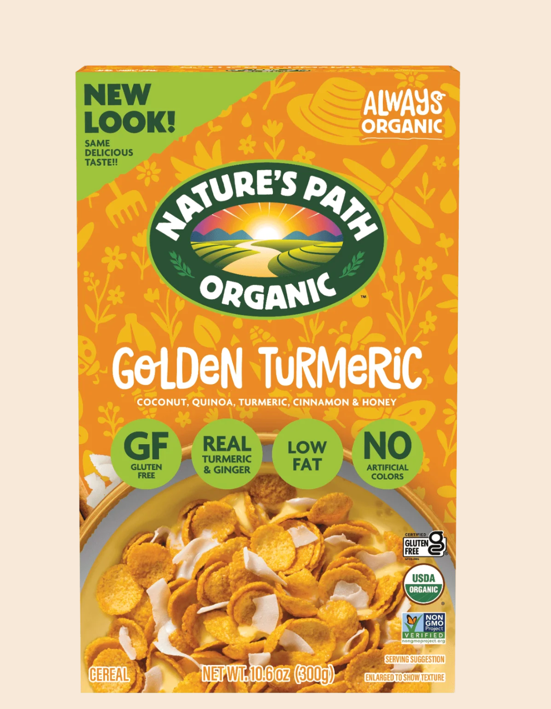 Nature's Path - Organic Golden Turmeric Cereal 300g