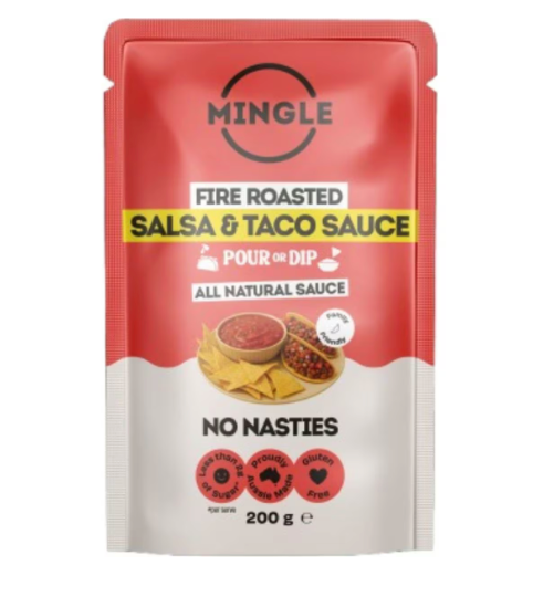 Mingle - Fire Roasted Salsa & Taco Sauce 200g