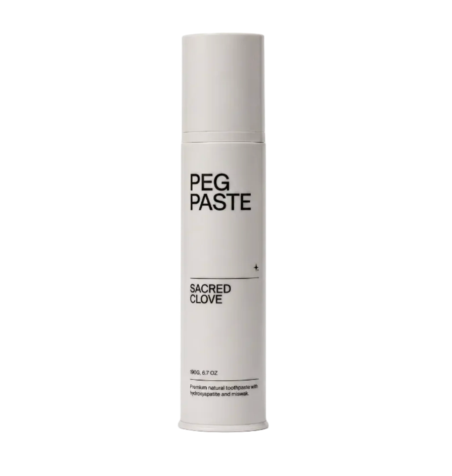 Peg Paste - Sacred Clove Toothpaste Pump 190g