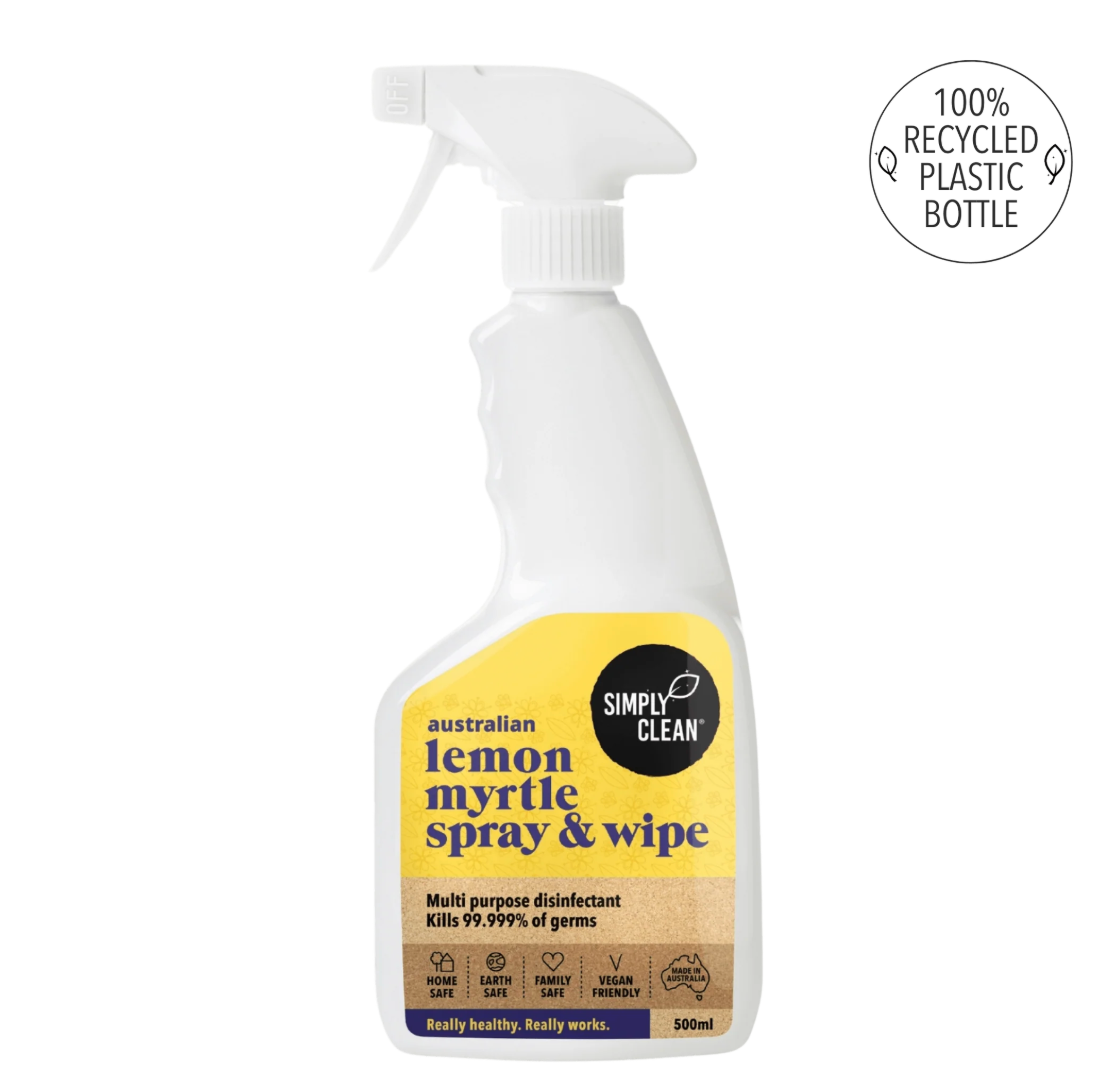 Simply Clean - Lemon Myrtle Spray & Wipe 500ml