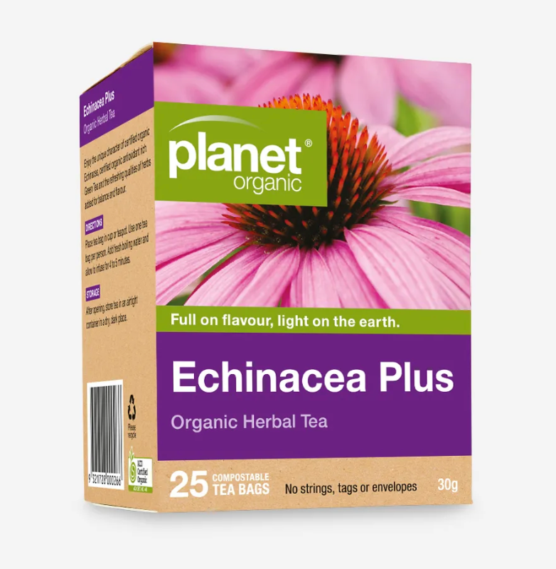 Planet Organic - Echinacea Plus Tea 25 Bags