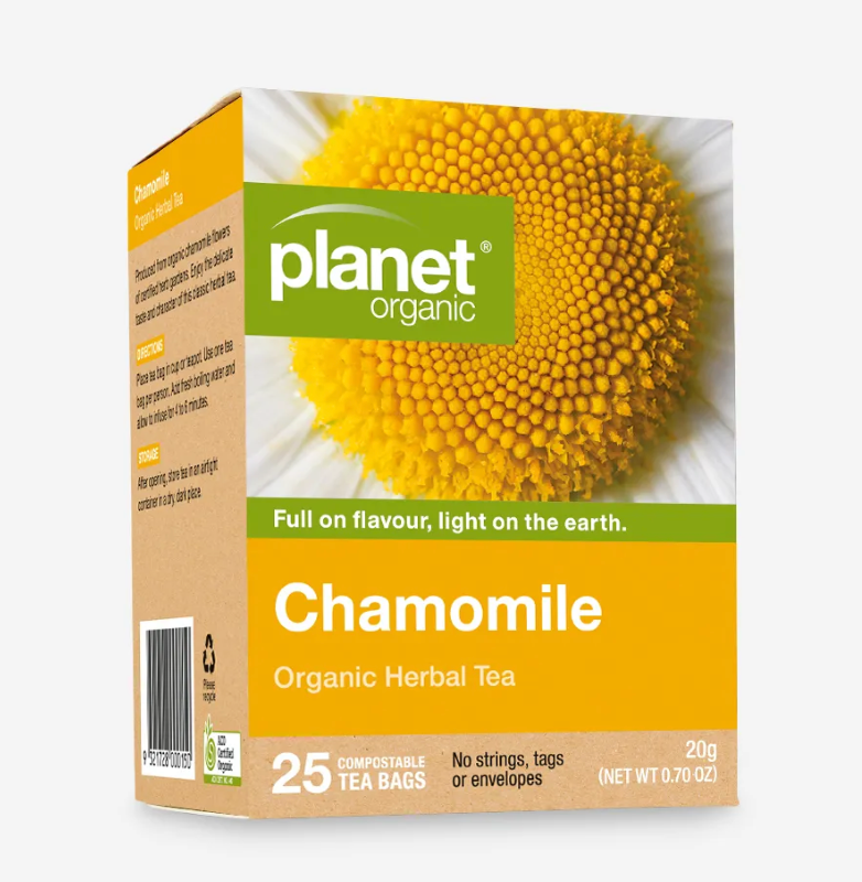 Planet Organic - Chamomile Herbal Tea 25 Bags