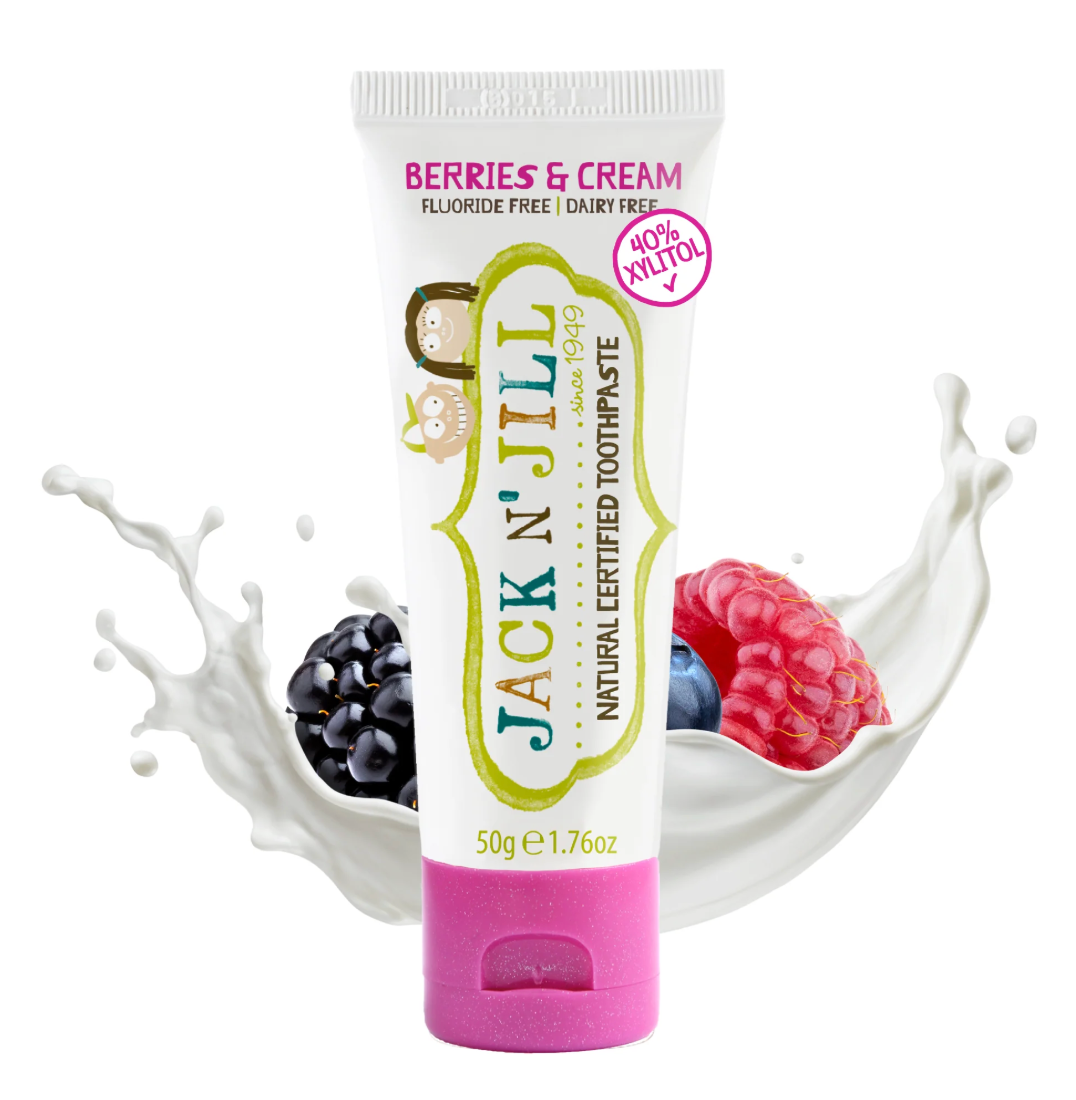 Jack N' Jill - Natural Kids Berries & Cream Toothpaste 50g
