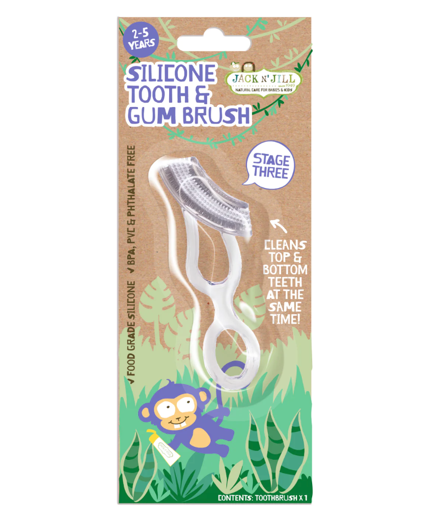 Jack N' Jill - Silicone Tooth & Gum Brush Stage 3