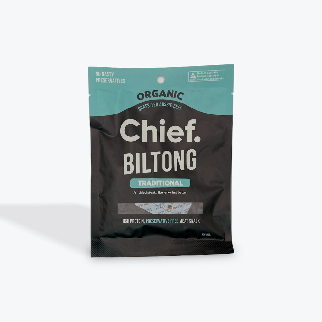 Chief Nutrition - Organic Traditional Beef Biltong 30g