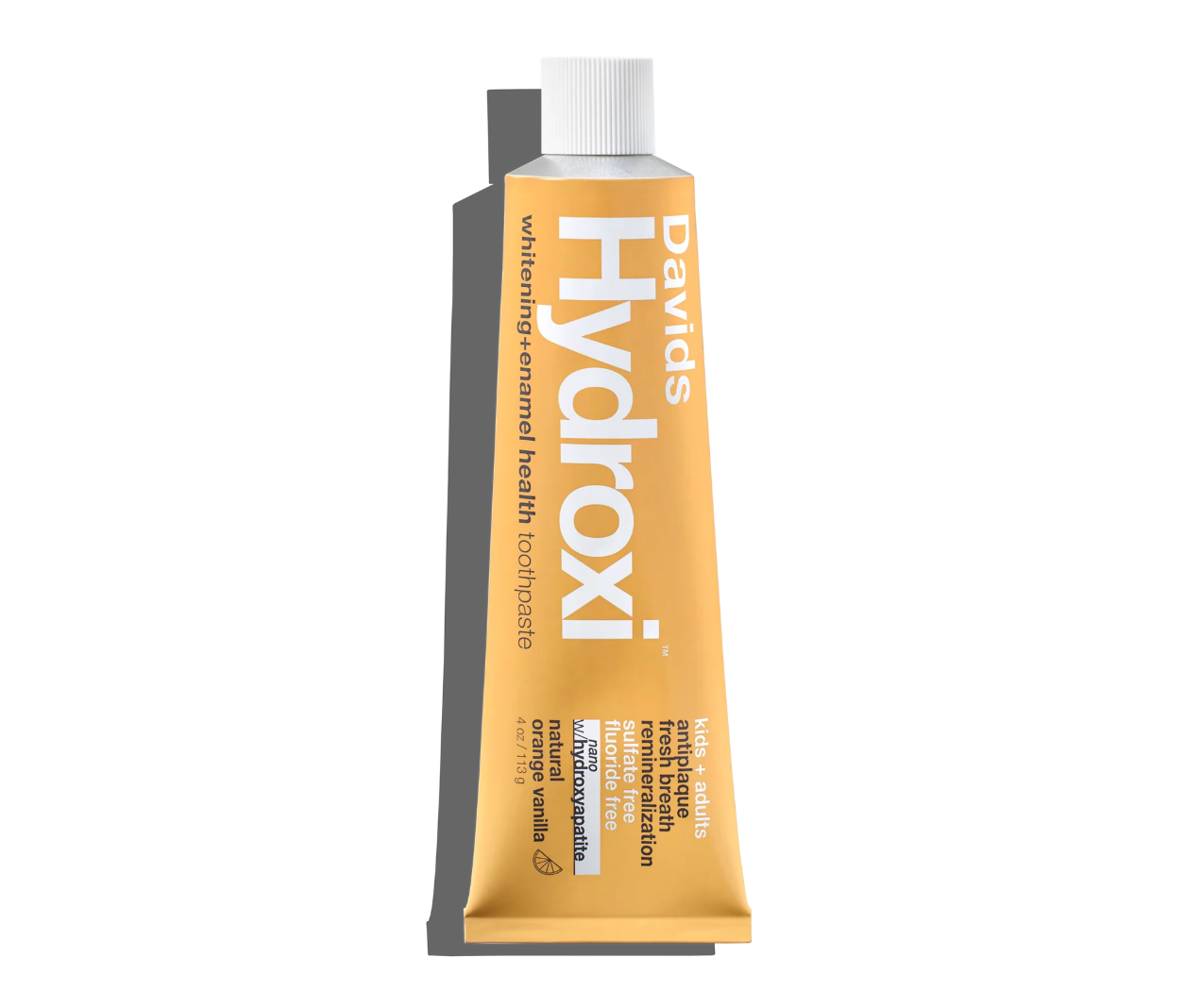 Davids - Kids + Adults Premium Hydroxi Toothpaste Orange + Vanilla 113g