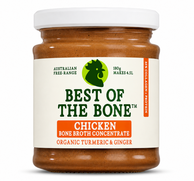 Best Of The Bone - Tumeric Ginger Chicken Bone Broth Concentrate 180g