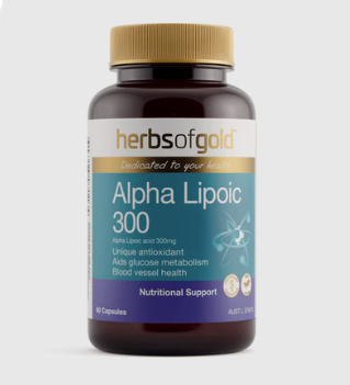 Herbs Of Gold - Alpha Lipoic 300 120VC