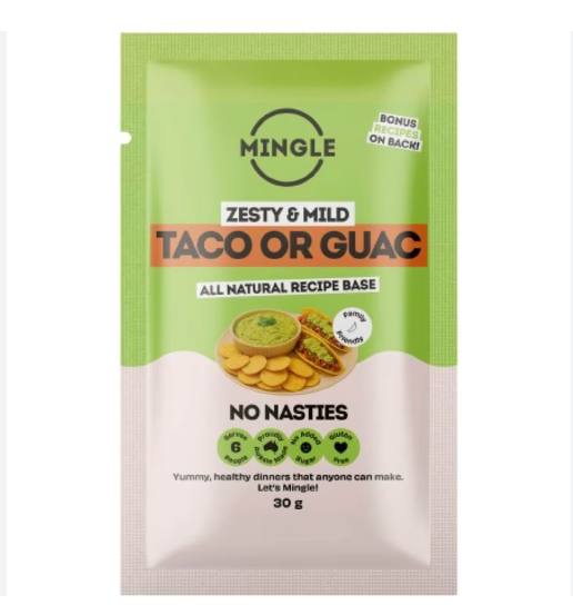 Mingle - Zesty & Mild Taco or Guac Recipe Base 30g