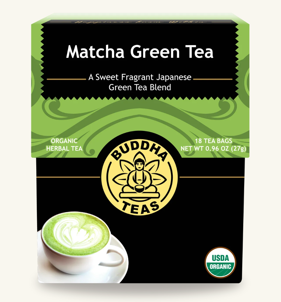 Buddha Teas - Matcha Green Tea Bags 18pk