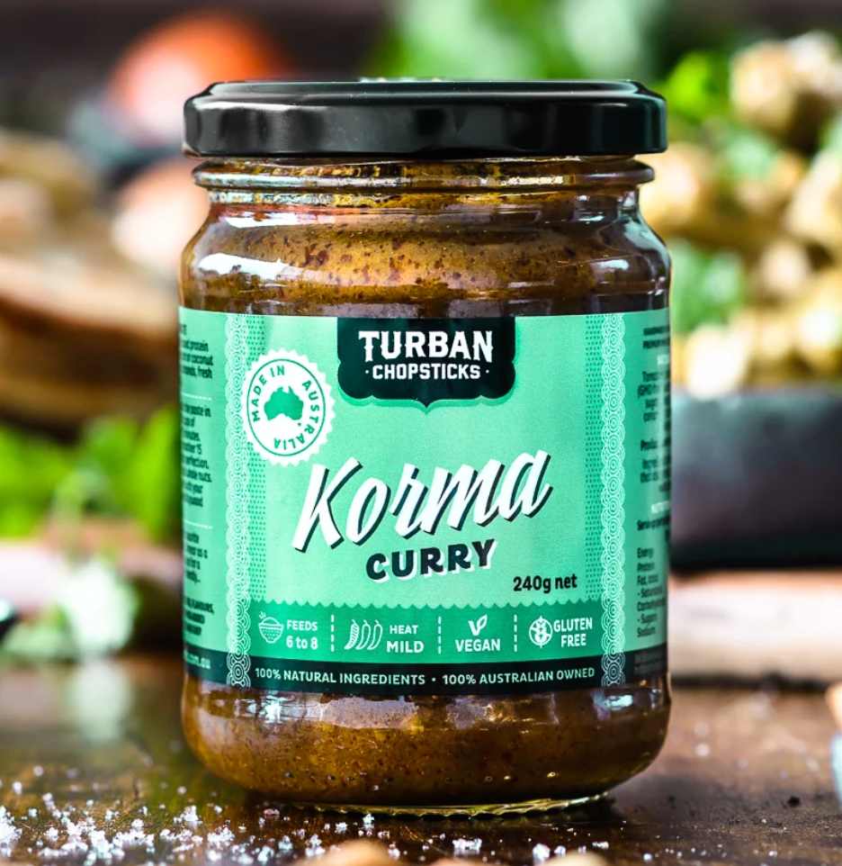 Turban Chopsticks - Korma Curry Paste 240g