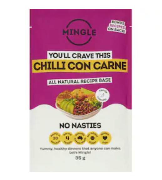 Mingle - You'll Crave This Chilli Con Carne Recipe Base 30g