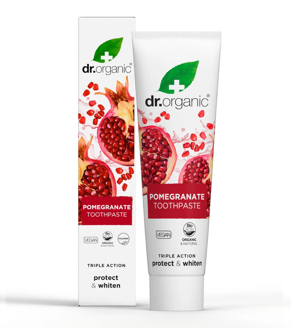 Dr Organic - Organic Pomegranate Toothpaste 100ml