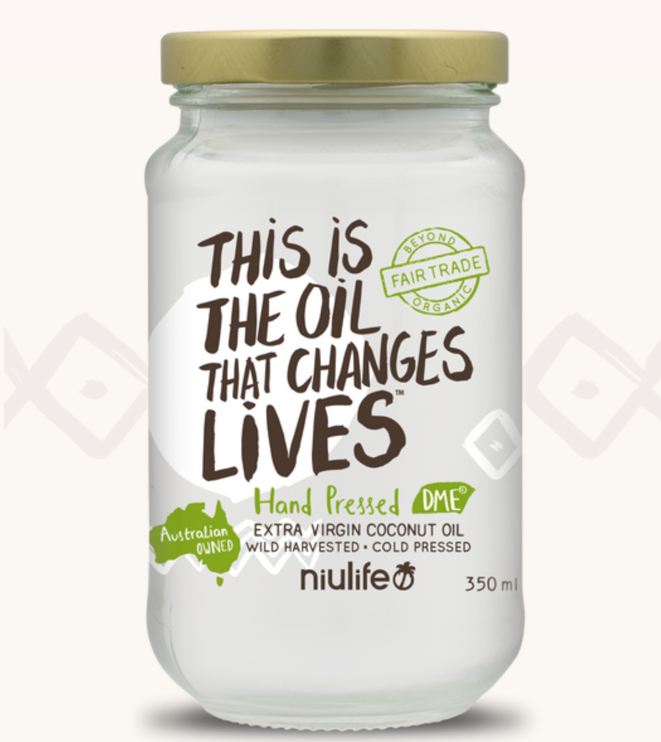 Niulife - Organic Extra Virgin Coconut Oil 350 ml