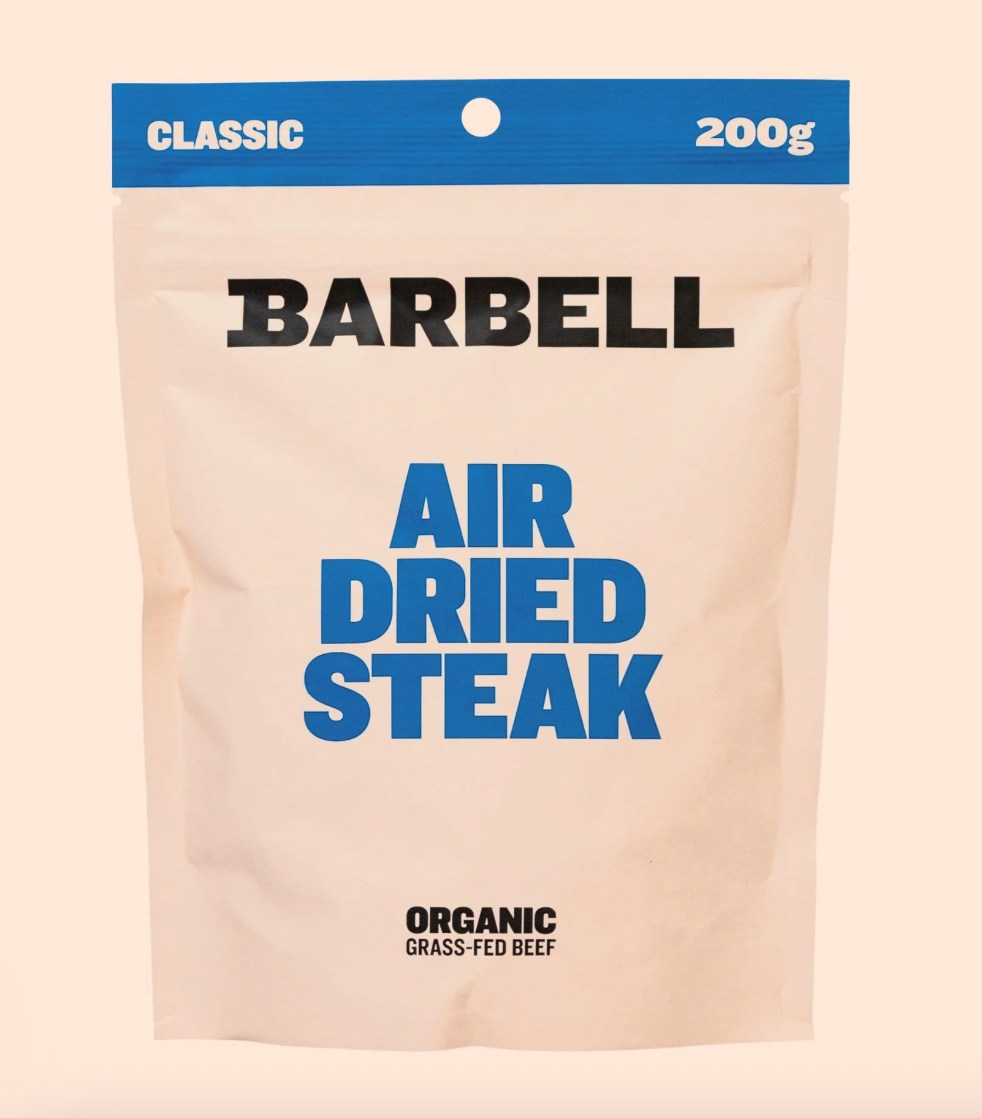 Barbell Biltong - Organic Classic Air Dried Steak 200g