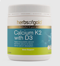 Herbs Of Gold - Calcium K2 with D3 180T