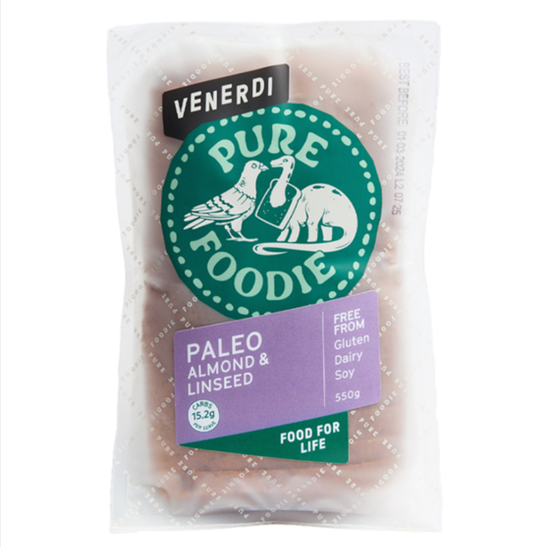 Venerdi - Paleo Almond & Linseed bread 550g