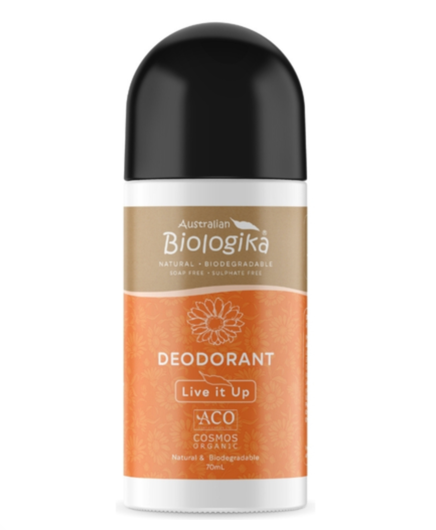 Biologika - Organic Live It Up Roll-On Deodorant  50ml